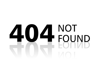 404 errors